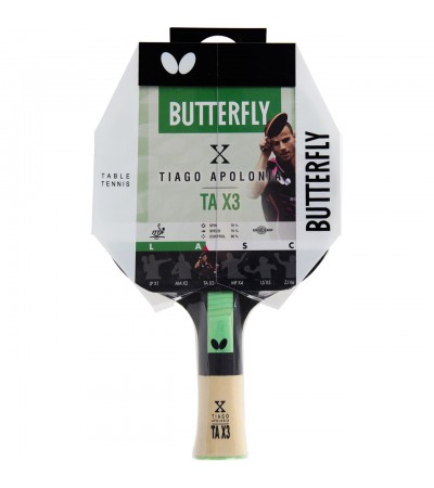 Rakietka do ping ponga Butterfly Tiago Apolonia TAX3