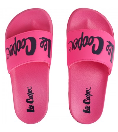 Klapki dla dzieci Lee Cooper fuksja LCW-22-42-0999K