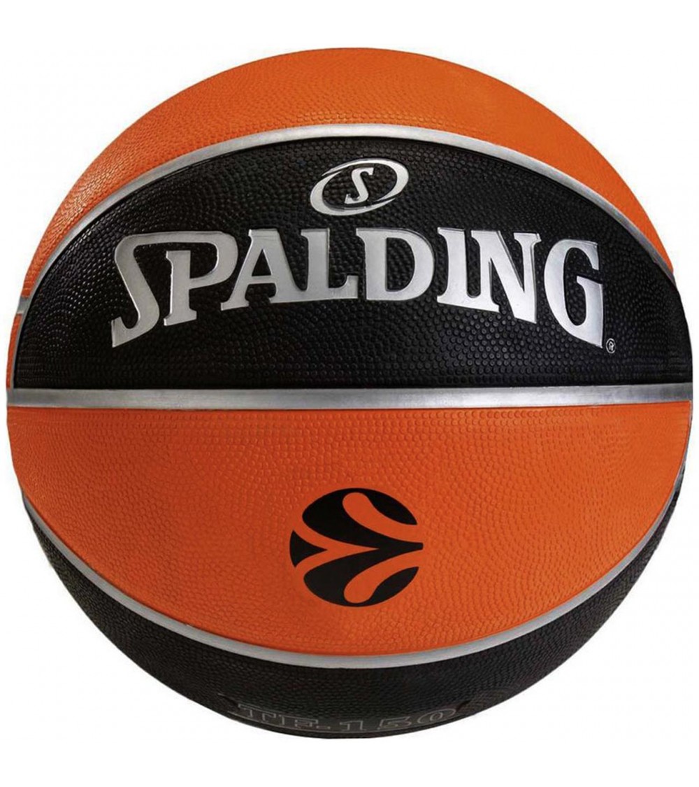 Piłka koszykowa Spalding Eurolige TF-150 Legacy czarno-pomarańczowa 84506Z