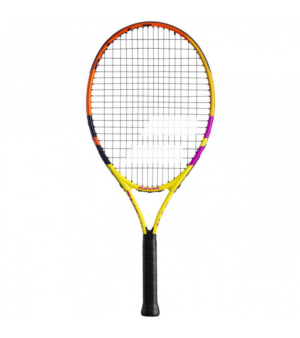 Rakieta do tenisa Ziemnego Babolat Nadal JR 25 Rafa S CV pomarańczowo-żółta 140457