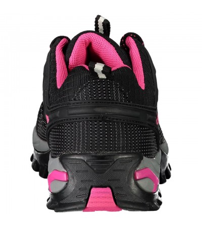 Buty trekkingowe damskie CMP Rigel Low WP czarno-różowe 3Q5445661UE