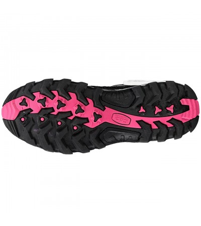 Buty trekkingowe damskie CMP Rigel Low WP czarno-różowe 3Q5445661UE