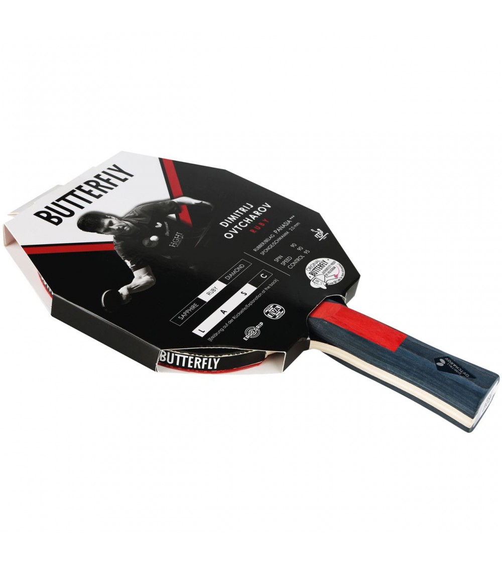Rakietka do ping ponga Butterfly Ovtcharov Ruby 25726