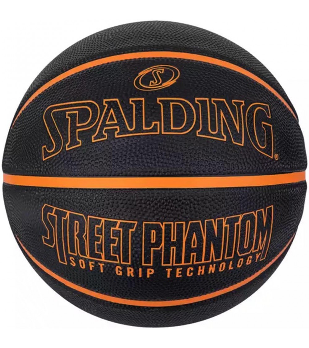 Piłka do koszykówki Spalding Phantom czarno-pomarańczowa 84383Z