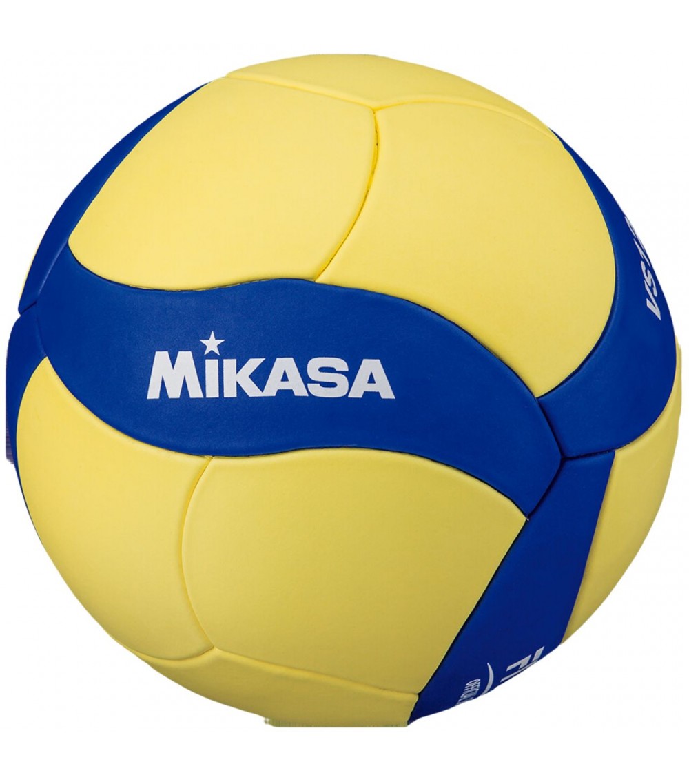 Piłka siatkowa Mikasa VS123W SL żółto-niebieska