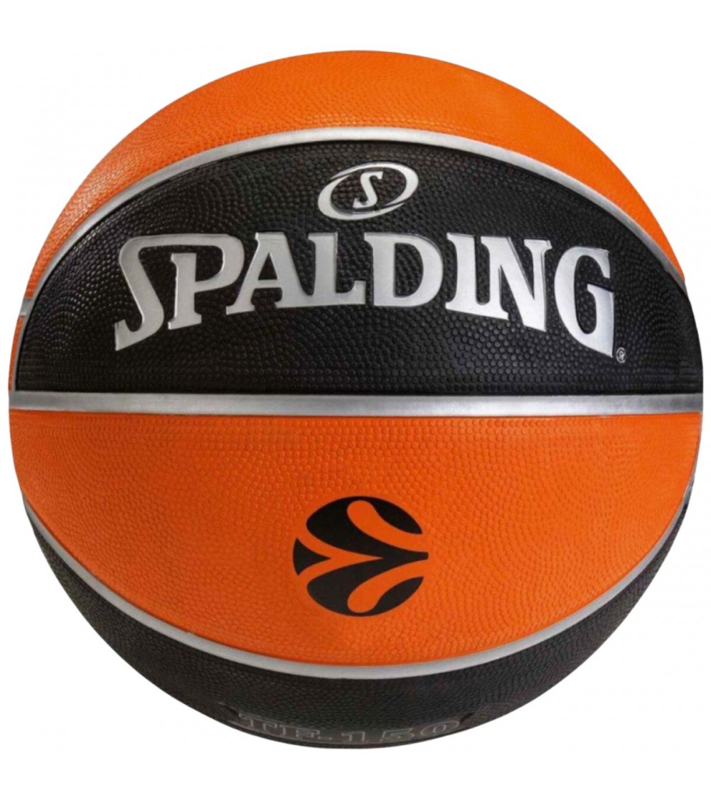 Piłka koszykowa Spalding Eurolige TF-150 Legacy czarno-pomarańczowa 84508Z