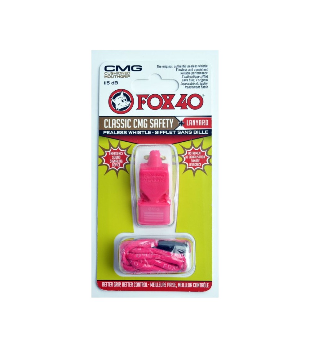 FOX CMG Classic Apsauginis švilpukas + styga 9603-0408 rožinės spalvos, Aksesuarai teisėjams, Spоrto prekės, Fox FOX CMG Classic Apsauginis švilpukas + styga 9603-0408 rožinės spalvos, Aksesuarai teisėjams, Spоrto prekės, Fox