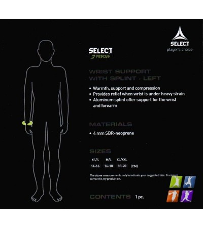 Wrist protection Select Profcare Neoprene 6700