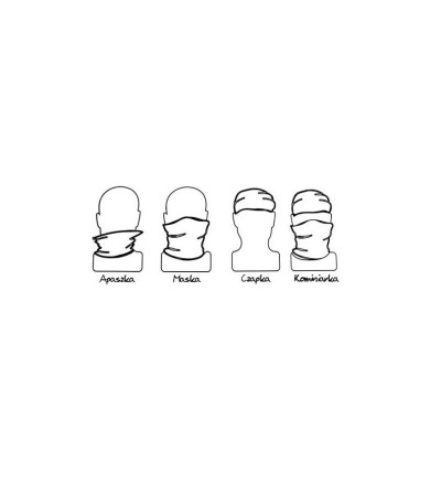 Neck warmer, scarf, hat Hi-Tec Aras Hi-000167