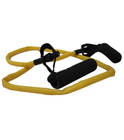 Fitness rubber with handles SMJ GB-S2109 Heavy yellow