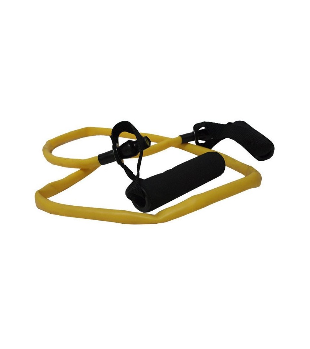 Fitness rubber with handles SMJ GB-S2109 Heavy yellow