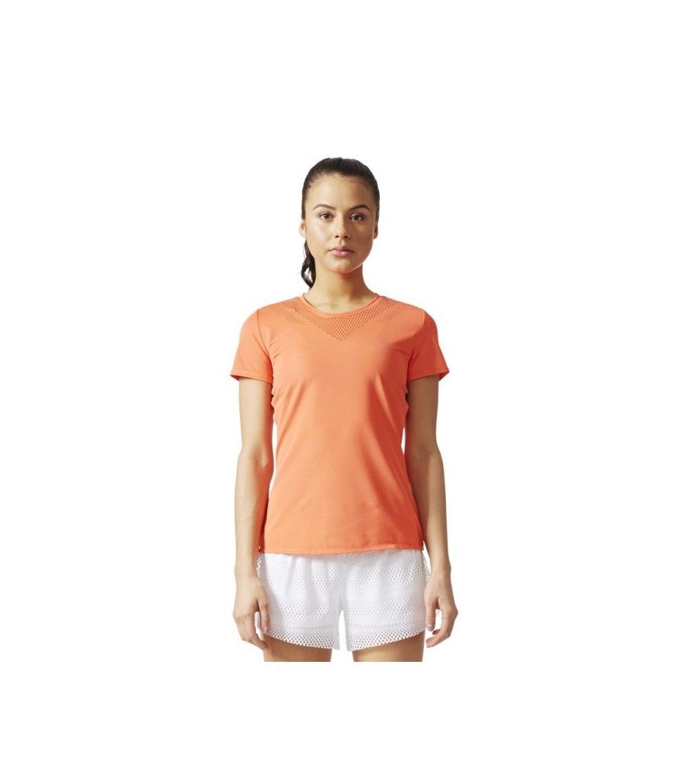 Adidas Moteriški marškinėliai W treniruočių marškinėliai BR9840, Sporto apranga ir avalynė, Pagrindinis, Adidas