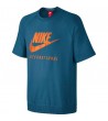 Nike M NK INTL CRW SS marškinėliai M 834306-457-S, Sporto apranga ir avalynė, Pagrindinis, Nike
