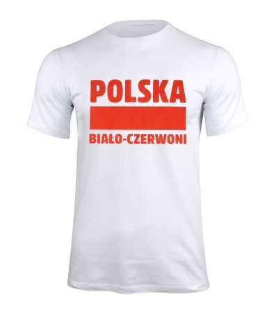 T-shirt Polish Biało-Czerwoni white S337909