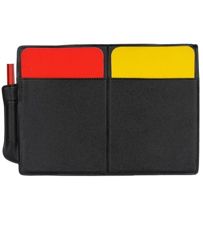 Referee cards with the notebook 2010896VRC-220
