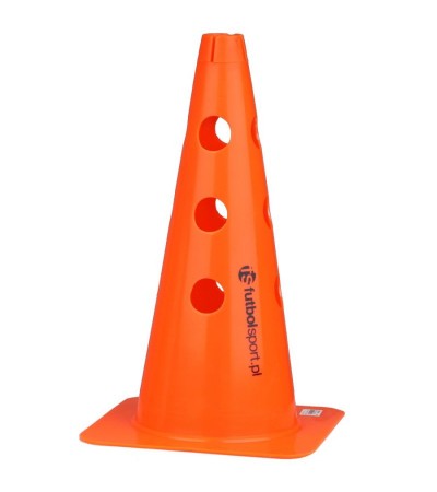 Orange cone with holes 37.5 cm