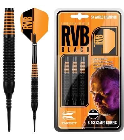 Darts Target RVB Black 19g soft