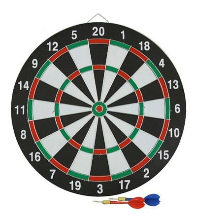 38 cm sizalio smiginio lenta + 6 strėlės EB030232 / BT171524, Įvairūs aksesuarai, Pagrindinis, Inny