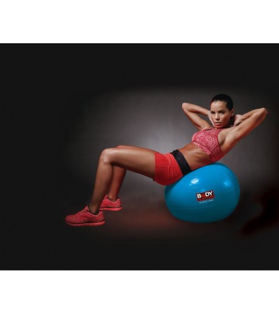 ANTI-BURST BB 001 gimnastikos kamuolys 65 CM, Treniruokliai, treniruočių įranga, Pagrindinis, 