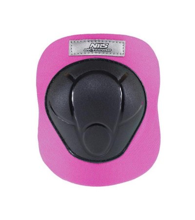 Protectors set Nils Extreme black and pink H210 size L