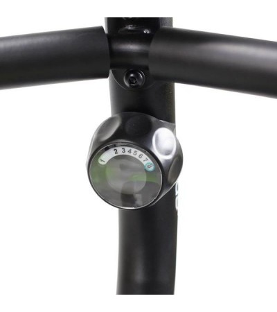 Horizontal magnetic bike plus HMS R9259 black and green