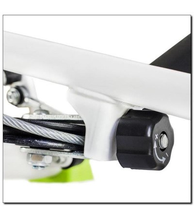 Inclined stepper with column and HMS S8004 cables