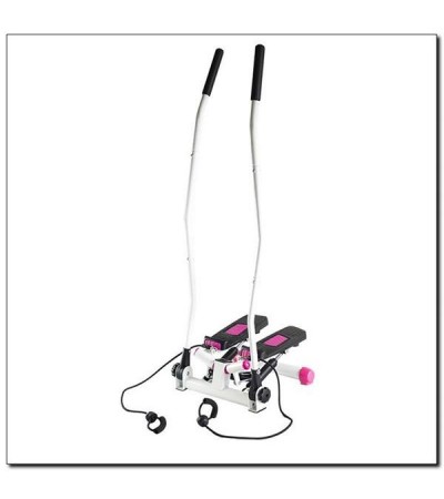 Stepper with movable arms and HMS S3085 links pink-white