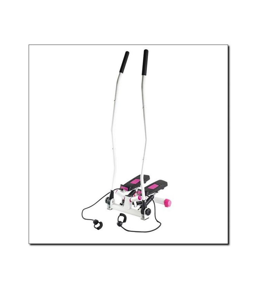 Stepper with movable arms and HMS S3085 links pink-white