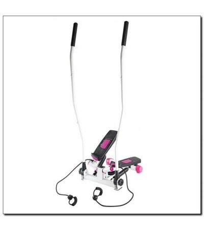 Stepper with movable arms and HMS S3085 links pink-white