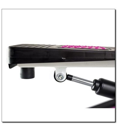Stepper with movable arms and HMS S3085 links pink-white