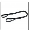 Pratybų gumos HMS GU05 BLACK 22 x 4,5 x 2080 MM 17-33-022, Treniruokliai, treniruočių įranga, Pagrindinis, HMS