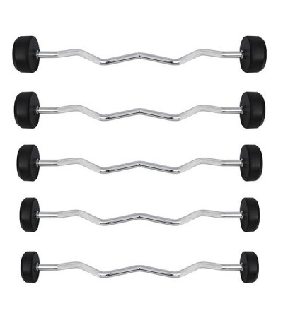 Gumuotas laužytas strypas / strypas 20 kg HMS GSL-20, Treniruokliai, treniruočių įranga, Pagrindinis, 