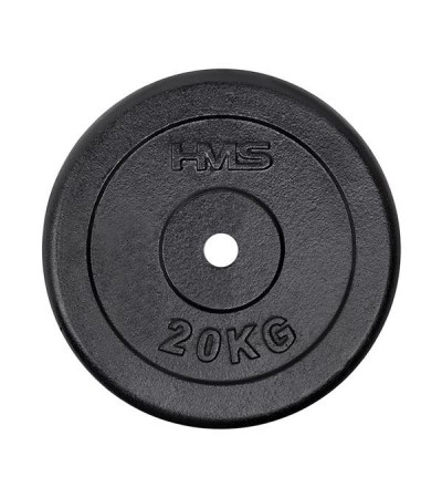 HMS 20 kg plokštė TCZ20, Treniruokliai, treniruočių įranga, Pagrindinis, HMS