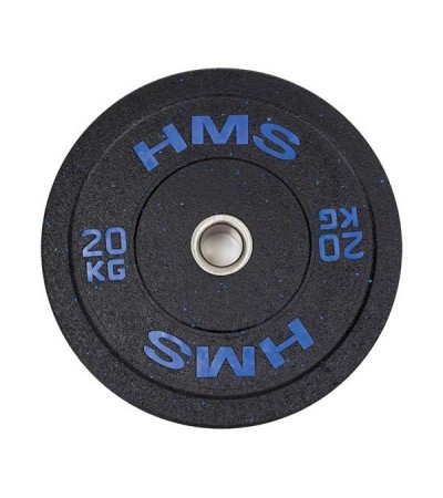 HMS Mėlyna olimpinė plokštelė 20 kg HTBR20, Treniruokliai, treniruočių įranga, Pagrindinis, HMS