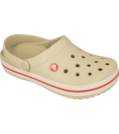 Crocs Crocband W 11016 šlepetės beige, Lauko apranga, Sporto apranga ir avalynė, Crocs