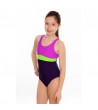 Aqua-speed Emily Junior maudymosi kostiumėlis rožinis-violetinis, Plaukimo apranga unisex, Plaukimo apranga, Aqua-Speed