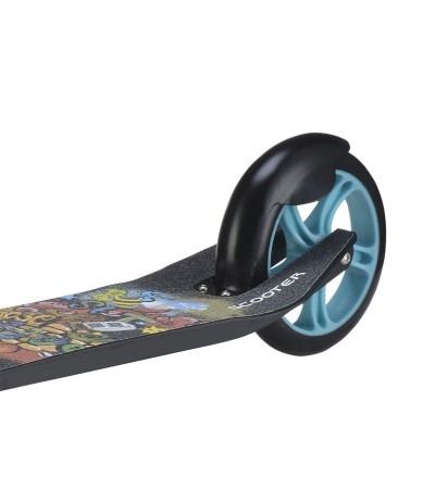 Aluminum scooter with foot 13984