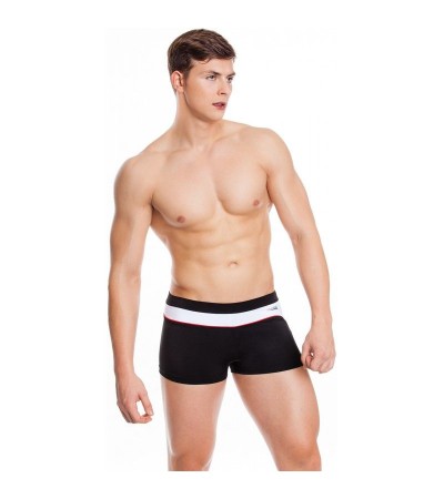 Aqua-Speed Grant M vyriški plaukimo šortai juodai balti 15 410, Plaukimo apranga unisex, Plaukimo apranga, Aqua-Speed
