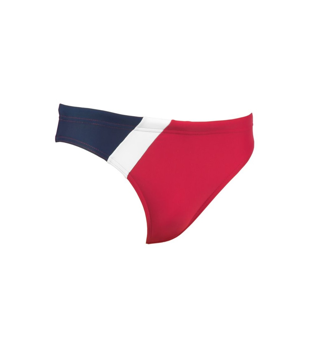 Aqua-"Bartek" maudymosi kelnaitės raudonos tamsiai mėlynos baltos 64 402, Plaukimo apranga unisex, Plaukimo apranga, Aqua-Speed