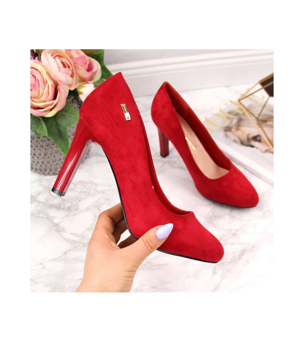 Pumps on the Sergio Leone W SK3AN post red