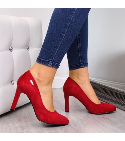 Pumps on the Sergio Leone W SK3AN post red