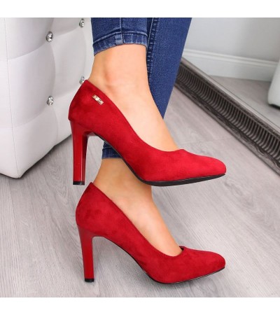 Pumps on the Sergio Leone W SK3AN post red