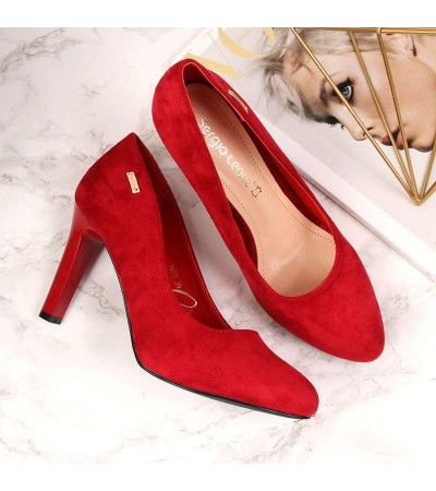 Pumps on the Sergio Leone W SK3AN post red