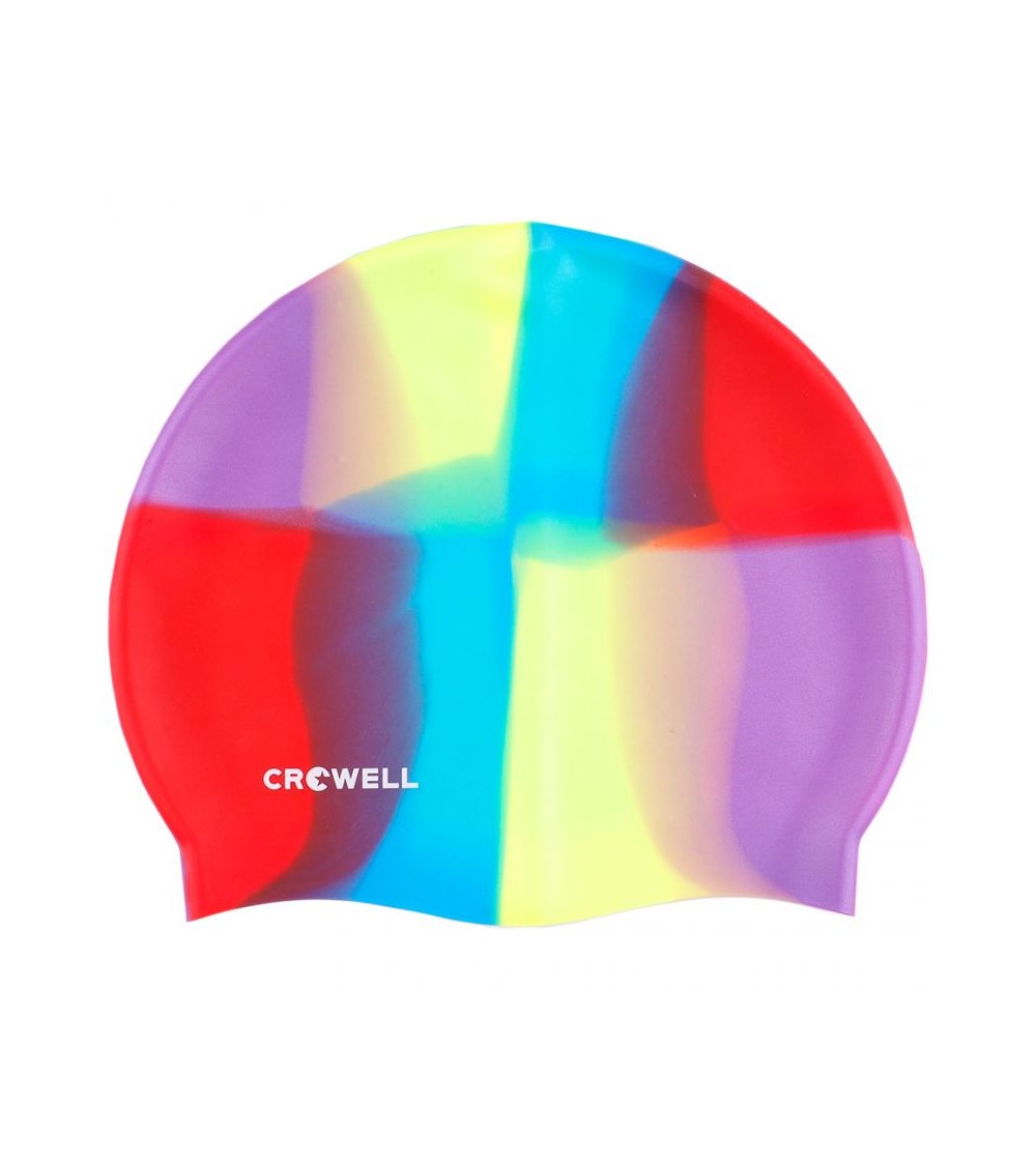 Crowell "Multi-Flame-10" silikoninė plaukimo kepuraitė, Plaukimas, Vandens Sportas, Crowell