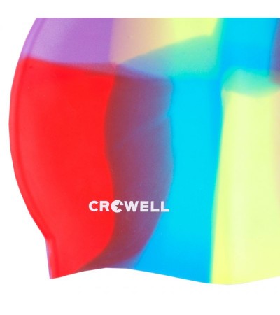 Crowell "Multi-Flame-10" silikoninė plaukimo kepuraitė, Plaukimas, Vandens Sportas, Crowell