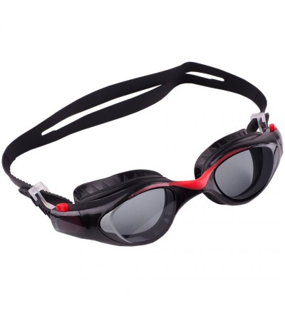 Plaukimo akiniai Crowell Splash Jr okul-splash-black-red, Plaukimas, Vandens Sportas, Crowell