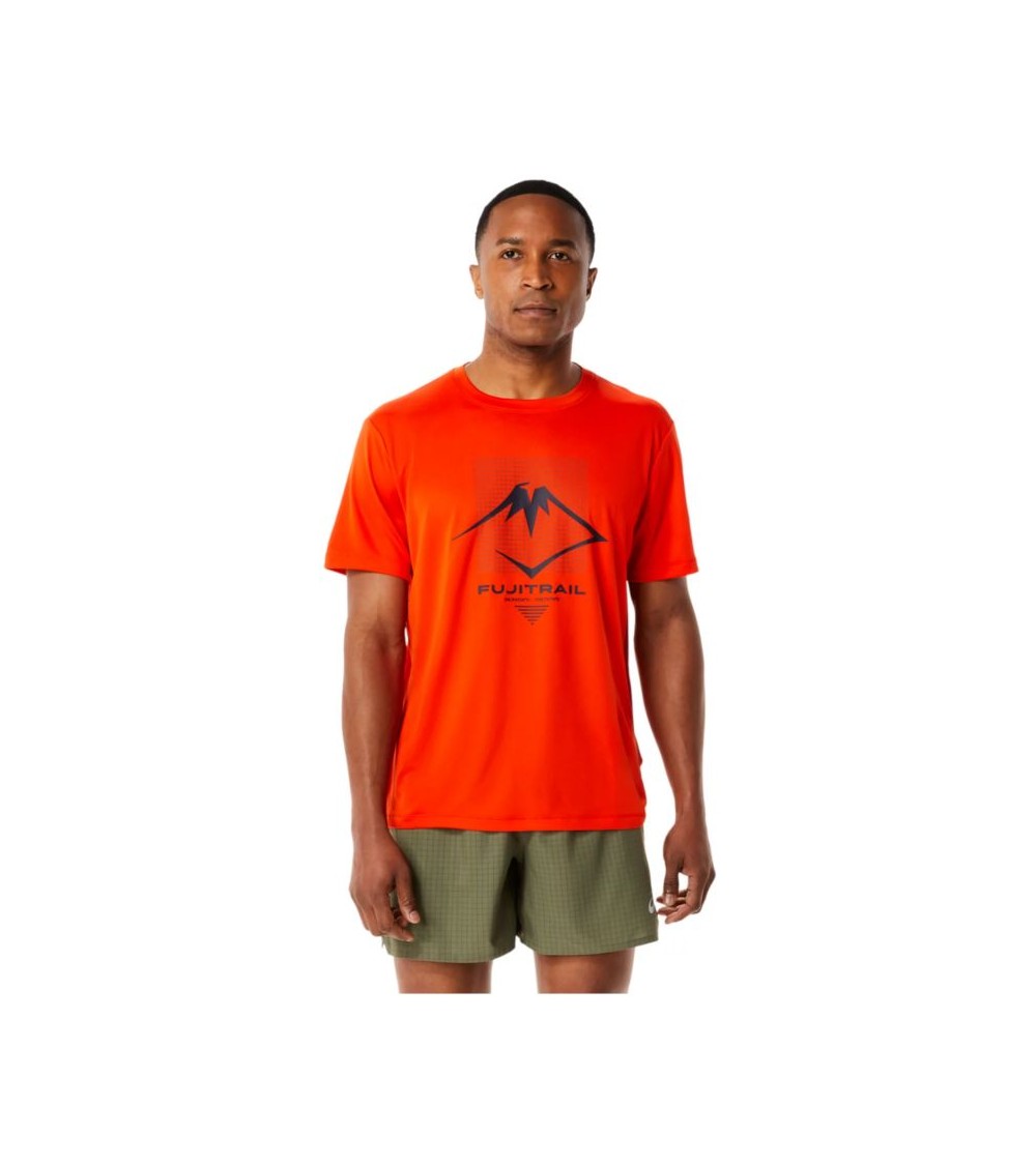 Asics Fujitrail Logo SS Top Tee M 2011C381-800