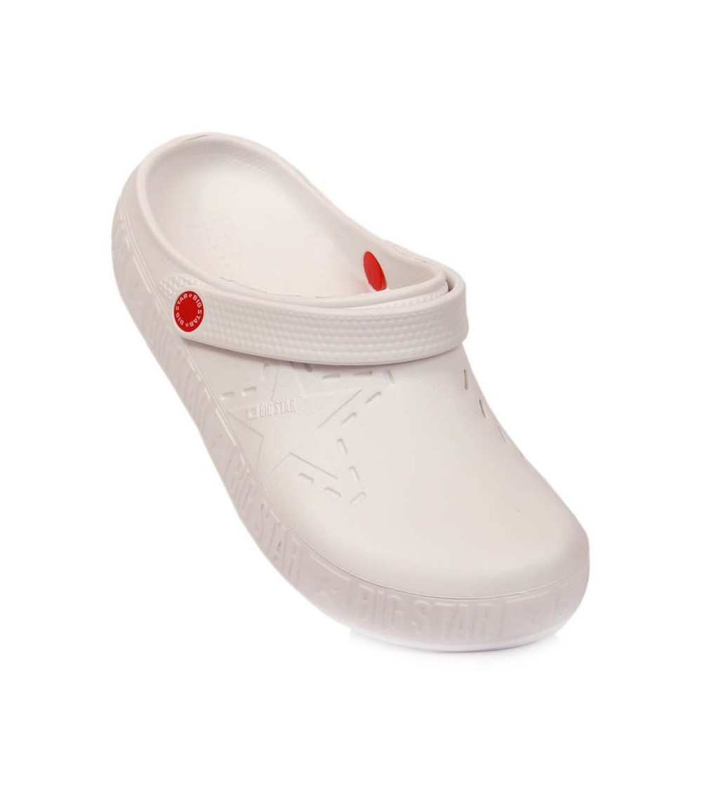 Big Star W II275003 white slippers