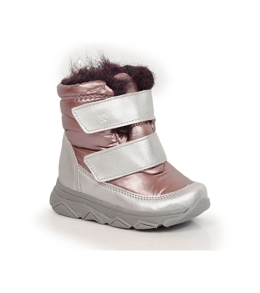 Waterproof snow boots with velcro membrane Kornecki Jr KOR6895B