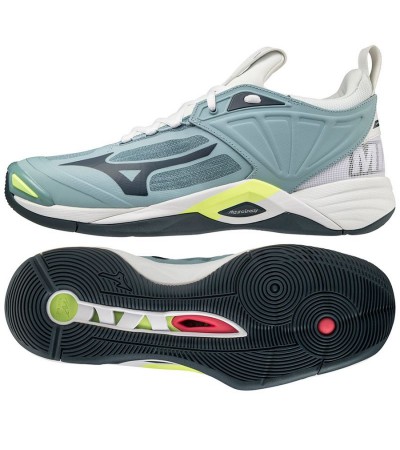 Shoes Mizuno SS22 Wave Momentum 2 M V1GA211238, Tinklinio apranga vyrams, Tinklinio apranga, Mizuno
